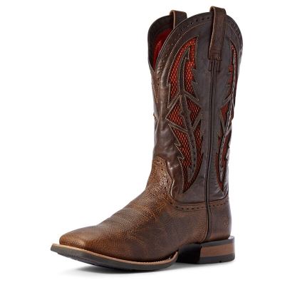 Ariat Cowhand VentTEK Kahverengi / Kırmızı Western Csizma Erkek (27826-114)